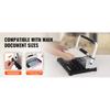 SucceBuy Coil Spiral Binding Machine Manual Book Maker 34-Holes Binding 120 Sheets Punch Binder W/ Adjustable Coil Binding Spine