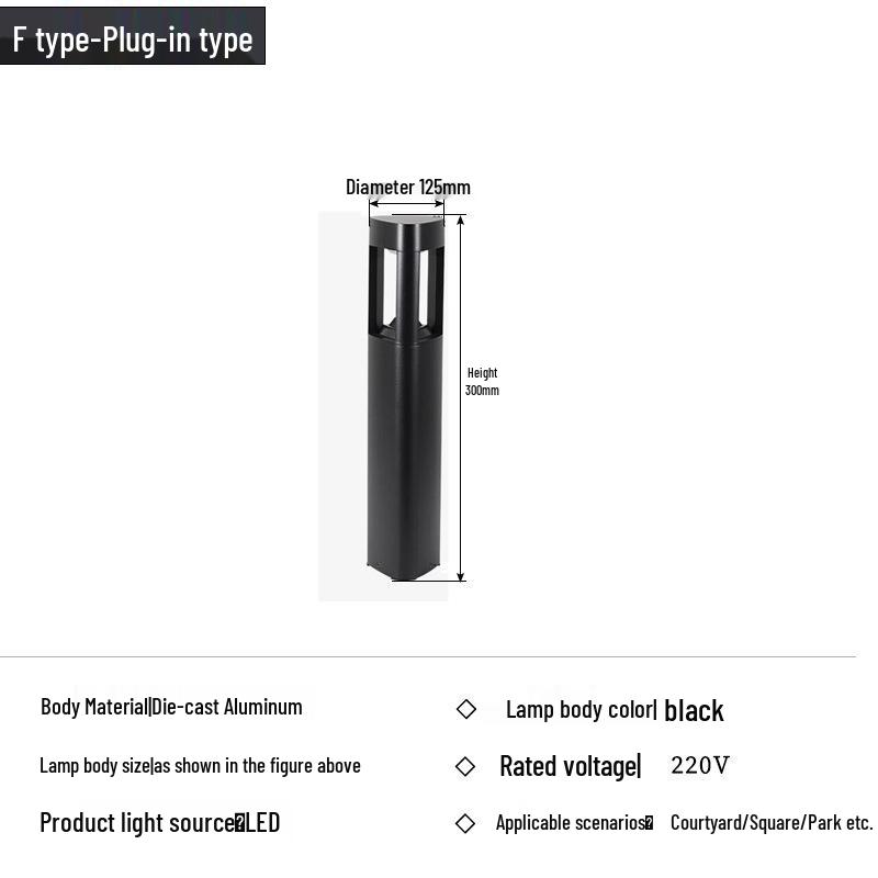 Waterproof Solar Landscape Lights for Outdoor Gardens and Lawns