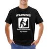 Warning! - Easily Distracted By Rocks - Funny Geology T-Shirt T-Shirt T Shirt Man Cute Tops Black T-shirts for Men