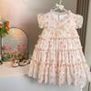 Summer Girls Floral Dress Princess Super Fairy Children Skirt