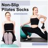 3 Paar Grip Pilates Socken für Damen – Rutschfeste Yoga Socken für Ballett, Tanz und Workouts