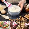 Non-Stick Cake Spoon Push-Pull Mechanism for Cakes Pastries Tarts Brownies Cookies, Easy Clean Baking Tool