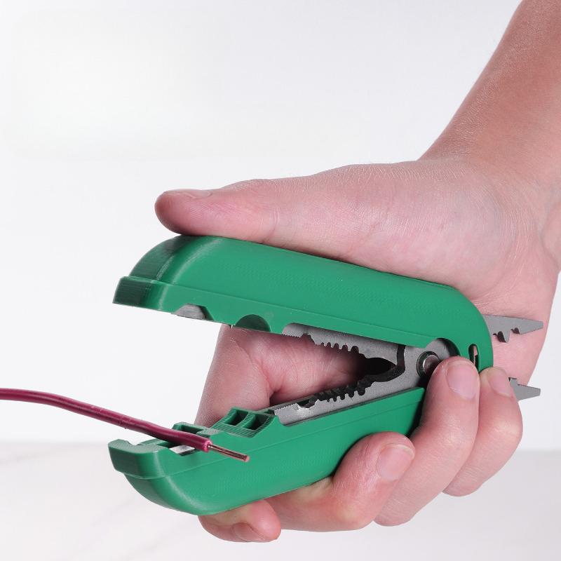 Multi-function Wire Stripper Electricians Cable Cutting Scissors Crimping Pliers Cable Cutter Crimper Tool Electrical Pliers