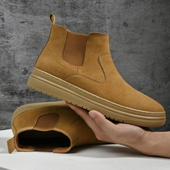 Herren Echtleder High Top Martin Stiefel - Herbst/Winter 2024