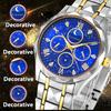 Fashion Men Clock Sports Man Wristwatch Stainless Steel Men's Quartz Watches