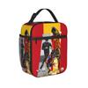 Lamine Y-Yamal Spanien Fußball Isoliert Lunchtasche Thermotasche Wiederverwendbar, Mahlzeitbehälter Hohe Kapazität Tragetasche Lunchbox Lebensmittel Handtaschen