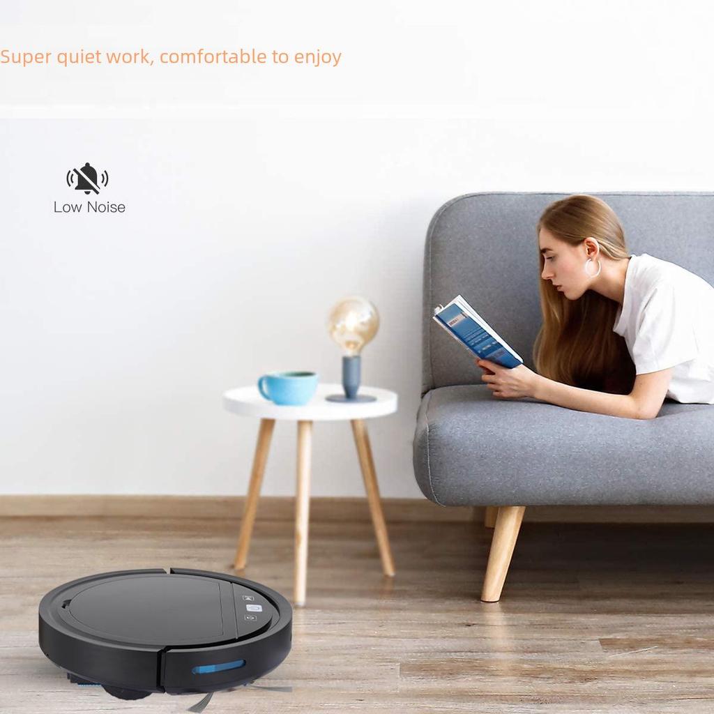 Cross-Border Smart Rechargeable 3-in-1 Cleaning Vacuum Robot with App Control.