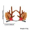 Christmas Hair Stylish Accessories With Cute Plush Antlers And Festive Decorations Women For