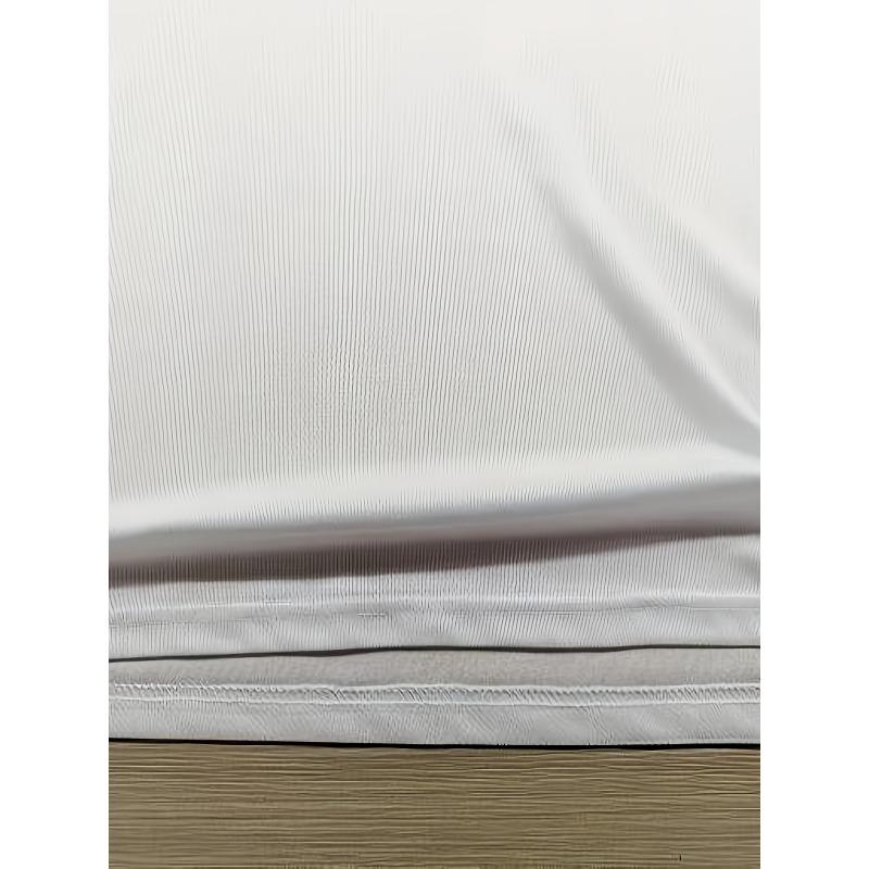 Europäische Größe Herren Mode Lässiges T-Shirt mit Kräftigem Buchstabenaufdruck, Einfaches und Verspieltes Design für einen Einzigartigen Look Bequemes T-Shirt