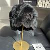 Women Rabbit Fur Knitted Winter Beanie Hat Warm Casual Hat