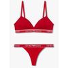 Women S Padded Triangle Bra   T panTy SeT 0825381546 0825310513 