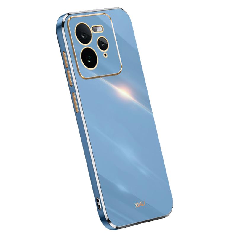 XINLI For Realme GT 7 Pro 5G Case TPU Phone Cover with Electroplating Frame