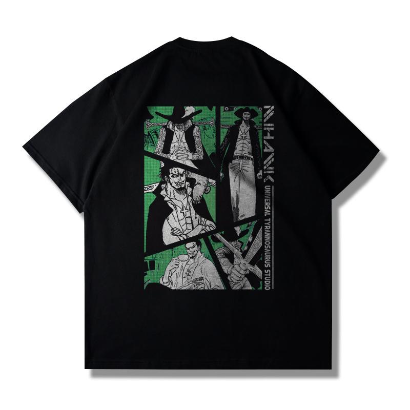 Japanese Anime ONE PIECE ONE PIECE Shortsleeved Tshirt Summer Loose Tide