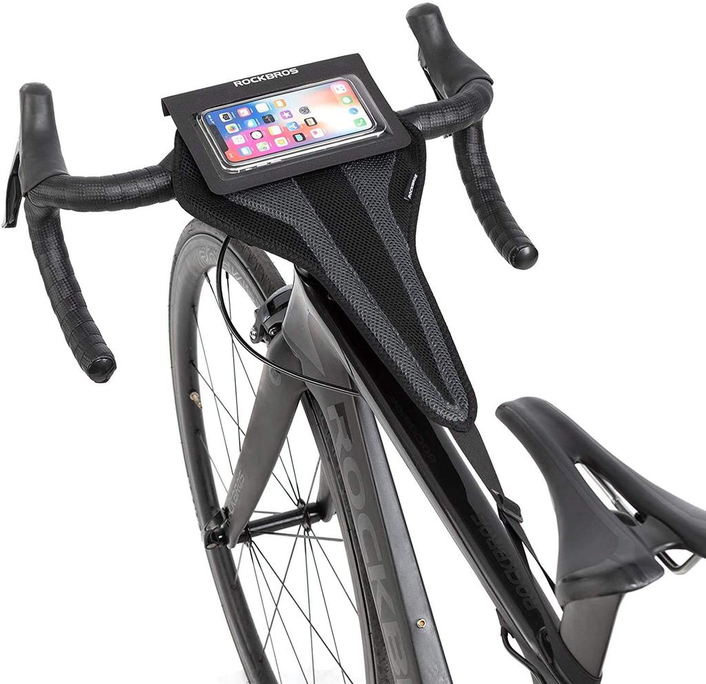 ROCKBROS Cycling Trainer Sweat Cover, Sweat-Proof Cover for Rollers, Indoor Training, Bicycle, Sweat-Absorbent, Quick-Drying (Upgraded Version)
