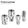 Pressure Washer Coupler 1/4 Inch Stainless Steel Quick Connect Fittings Male Female Accessories With Internal External Thread