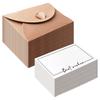 European Retro Kraft Paper Heart Buckle Envelope - High-End, Unique Design with Inner Page