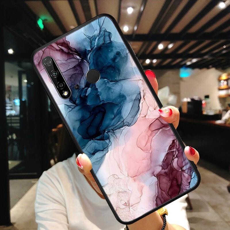 Colorful Marble Phone Case For Huawei P50 Pro P30 P40 Lite P40Pro P20 Lite P10 Plus Mate 20 Pro Mate20 X