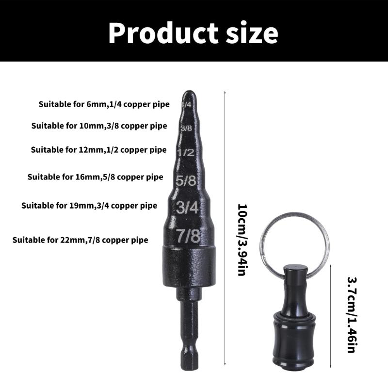 Essential 6 In 1 Copper Tube Expander Tool HVAC Swage Pipe Epander for DIY Enthusiasts and Professional Technicians