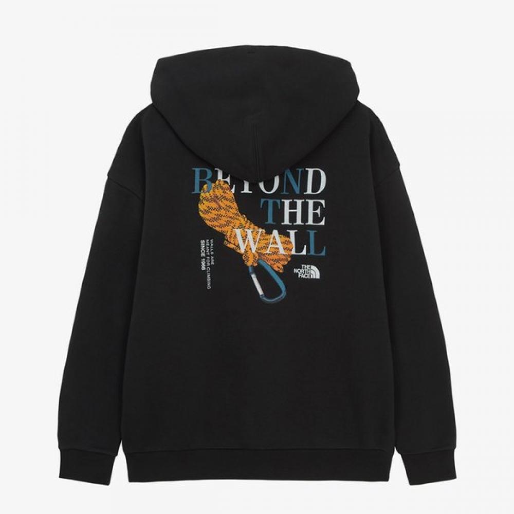 

The North Face Men S Carabiner Hoodie Nm5pr55a Black BLACK/090