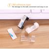 Cable Holder Clips 20Pcs Cable Management Cord Organizer Clips Silicone Self Adhesive For Desktop Office Home