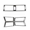For BMW X5 X6 E70 E71 2008 2009 2010 2011 2012 2013 Carbon Fiber Car Center / Side Air Condition Air Vent Outlet