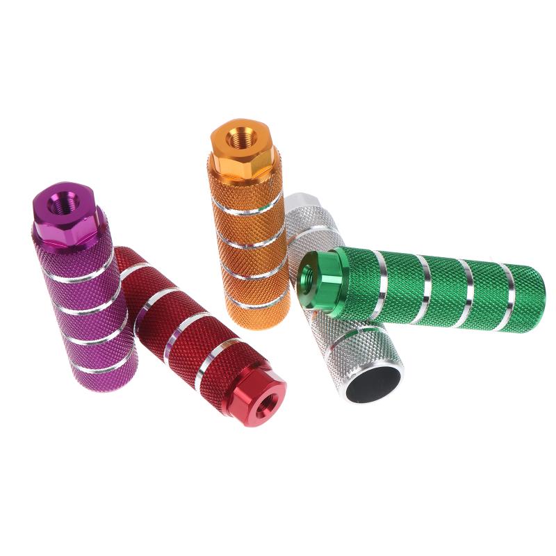 2 Pièces Piquets de Stunt pour Vélo Alliage de Vélo Antidérapant Repose-Pieds-Levier Piquets de Stunt de Cyclisme Accessoires de Vélo