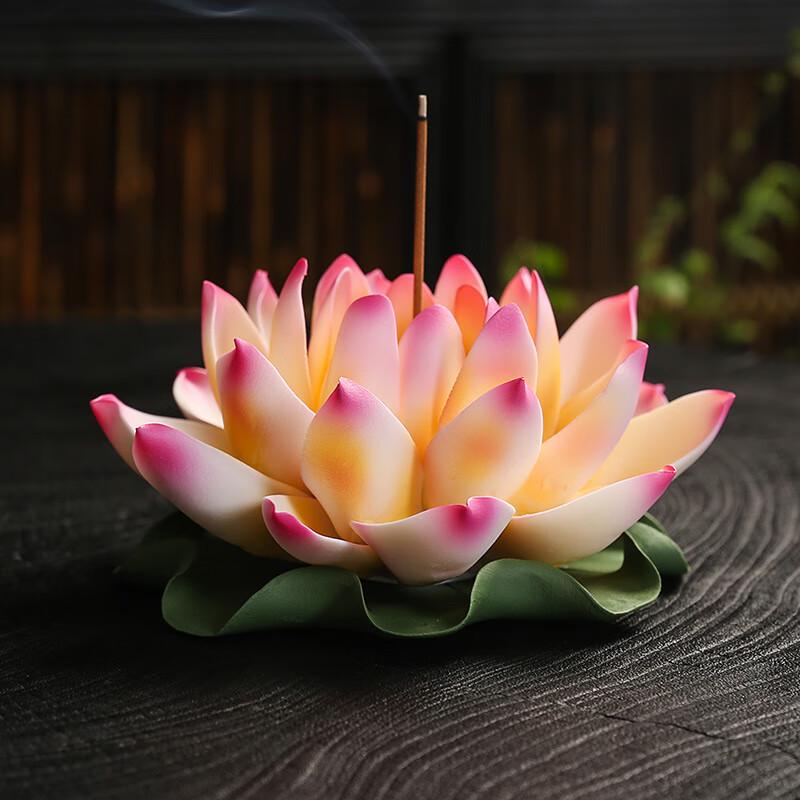 Керамический Держатель для благовоний «Императорский Лотос»