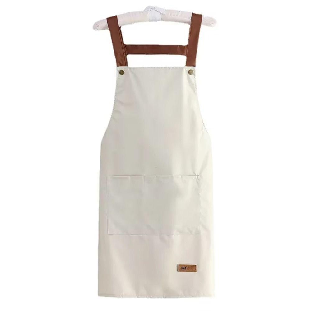 1Pcs with Pockets Kitchen Cooking Apron Oil-proof Work Uniform  for Hotel Resturant Coffee Shop