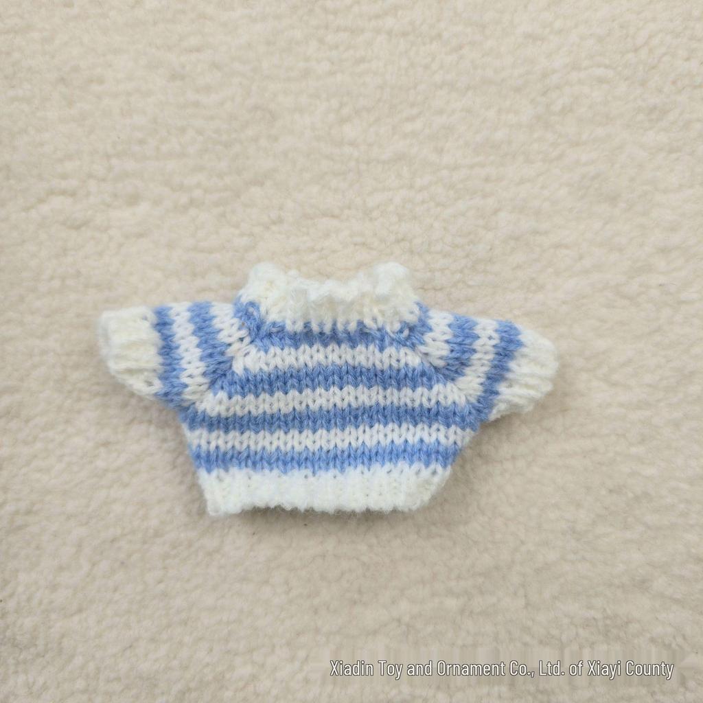 10cm West Highland Hund Baby Docka Bomull Ersättning Tröja