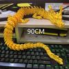 30CM 90cm 3D Printed Conjoined Dragon Ornaments Joints Can Move Creative Dragon Plants Rockery Fish Tank Landscaping Decoration
