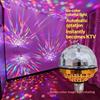 RGB Stage Magic Ball Light 360° Full Rotation Color Changing USB Plug for Bar Club DJ Show Anniversary Party Decor