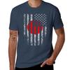 Japan Usa Flag Grunge Tshirt Water Resistant Casual Tshirt