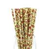 Craft Cake Pop Assorted Multi Colorful Flower Daisy Floral Paper Straws Rose Garden Tea Party Wedding Sticks Rich in Color