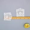 Fake Pocket Patch Embroidery Lace Diy Handmade Clothing Accessories T-Shirt Dress Decal Sweet Wind