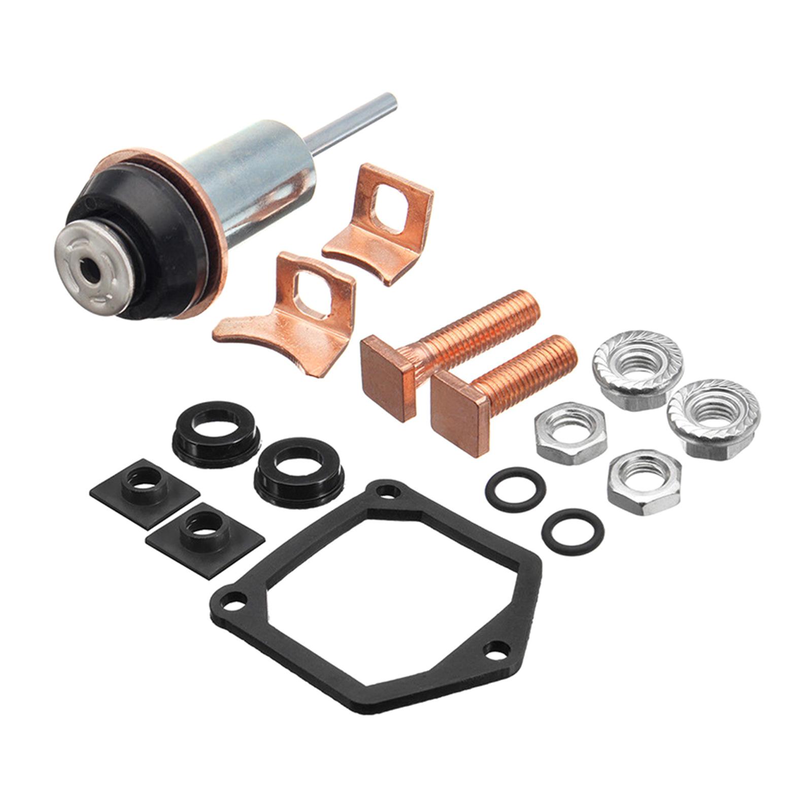

Industrial Grade Starter Solenoid Rebuild Repair set Plunger Spring Contact Car Accessories Easy Installation for Subaru