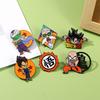 Cartoon Animation Dragon Ball Brooch Metal Badge Animation Character Wukong, Turtle Immortal Accessory Pin