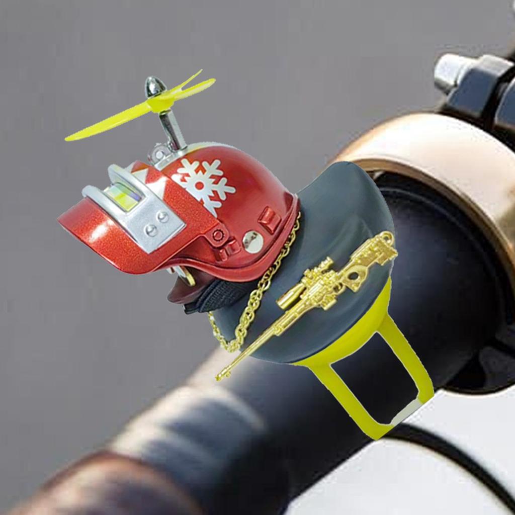 Duck Car Decoration, Duck Car Accessories, Duck Toy Car Decoration, with Propeller Hat, Motorcycle
