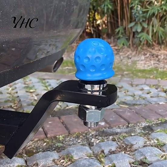 Tow Ball Cap Cover Simple Use Wear-resistant 4 Colors Accessory Universal 50mm Bar for Car