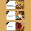 Interactive Dinosaur Hand Puppet Interactive Moving Mouth Plush Toy Educational Storytelling Prop for Kids