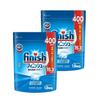 Finish Dishwasher Detergent Power Pure Powder 1.8kg 2 Bags