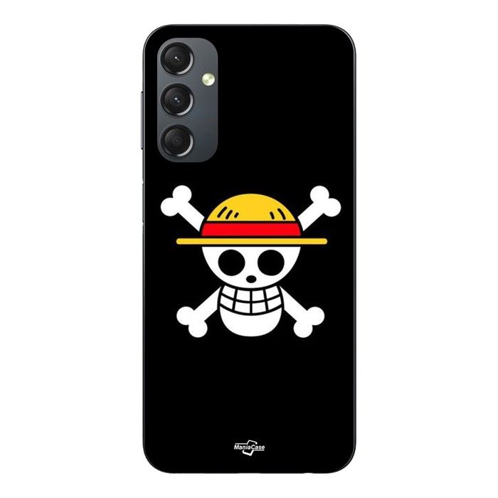Coque de téléphone - MANIACASE - Samsung Galaxy A14 - Drapeau One Piece - Silicone TPU - Souple