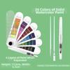 Washable Solid Watercolor Pigment Foldable Portable Travel Watercolor New Watercolor Paint Set