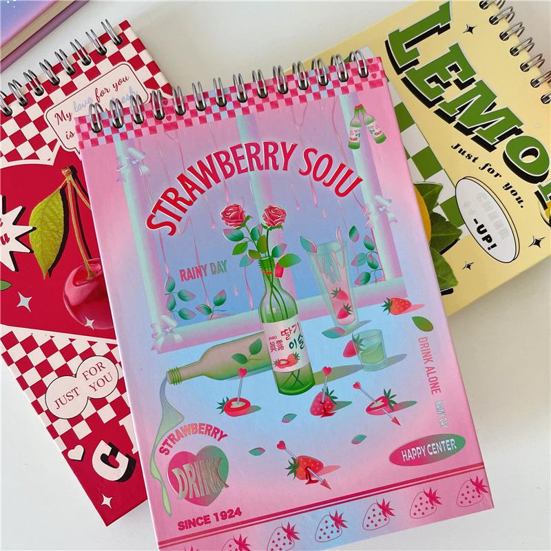 Kawaii Sweet Coil Time Management Notepad Cute Daily Weekly Planner  Agenda Organizer Diary Journal Notebook Stationery