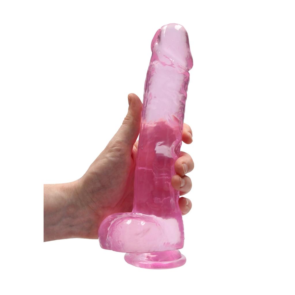 RealRock - Realistic dildo with balls 23 cm