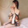 Japanese Clothing Yukata 3 Piece Set Sexy Cosplay Oiran Kimono Japanese Style Japanese Attire Temptation Erotic Underwear Costume Yamato Nadeshiko