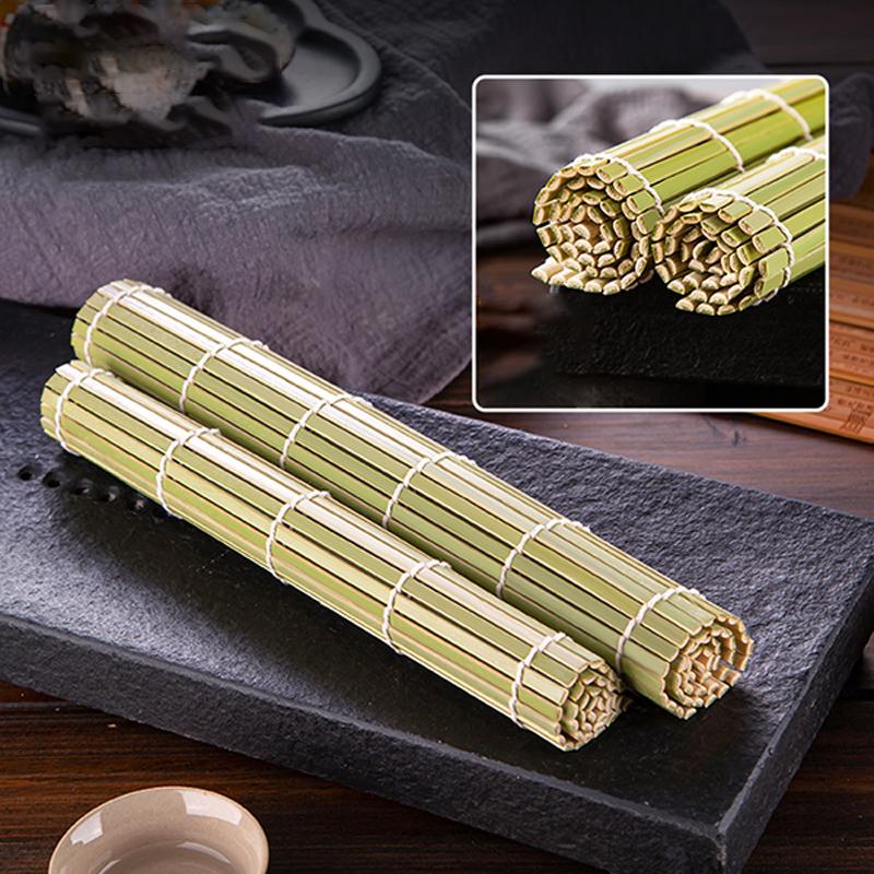 Tenda Sushi Tappetino Arrotolatore Bambù Rullo Giapponese Stampo Riso Sushi Fatto a Mano Strumenti Tappetino Arrotolatore Sushi Accessori Bento