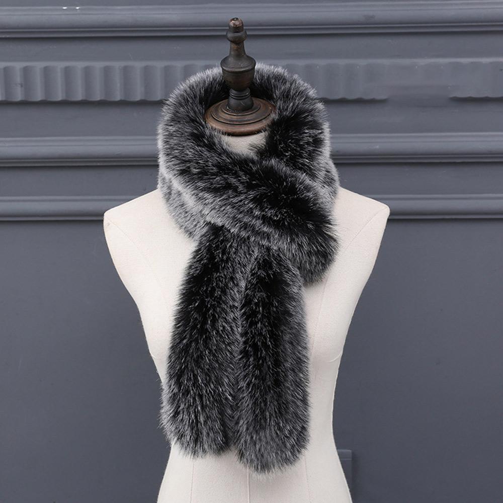 Warm Women's Collar Scarf Faux Fur Fur Collar Scarf Wrap Korean Neck Warmers