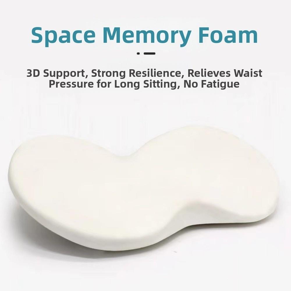 Universal Lumbar Support Pillow Seat Raising Lower Back Support Pad Car Seat Cushion Office Chair