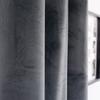 Grey Blackout Curtain On Tape 140X270