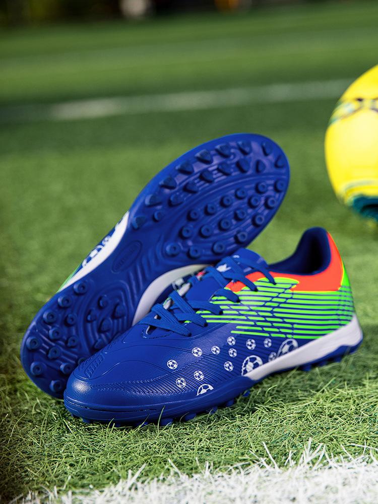 2025C Luo Football Shoes Low-top TF Broken Nails Non-slip Children's Training Long Nails Football Shoes